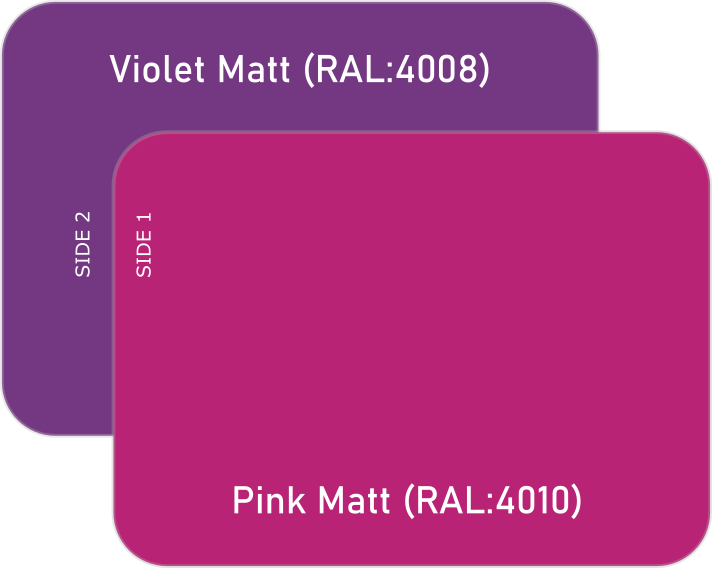 Pink Acp Aluminium Composite Panel 10x5 (3050mm x 1525mm) | Premier Bond