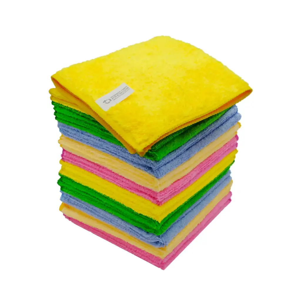 Microfibre Cleaning Cloths 10 Pack 300gsm