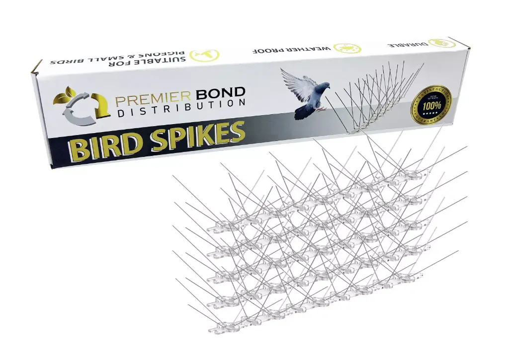 Stainless Steel Bird Spikes – 10 x 50CM (5M) | Pigeon Deterrent & Easy Installation 